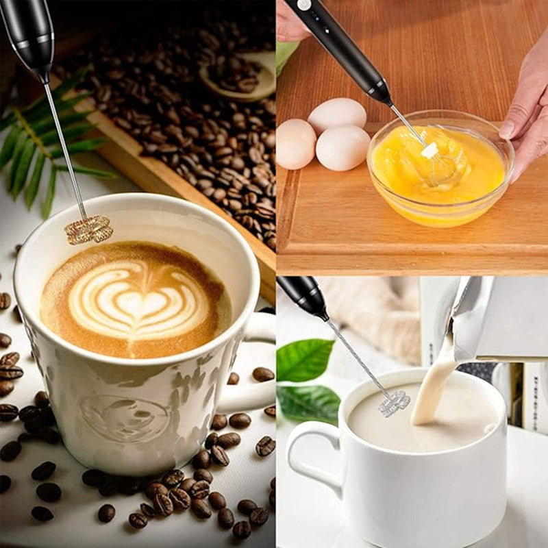 Electric Egg Beater – 3 Speed Adjustable, USB Rechargeable