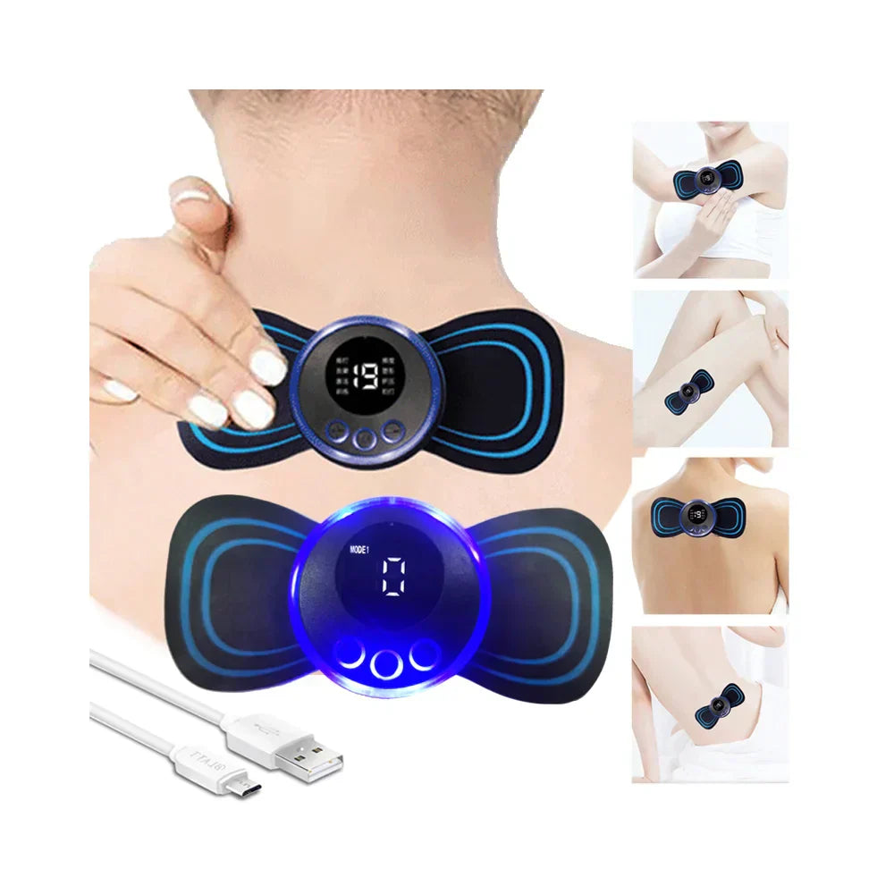 Mini Electric Massage Stick With 8 Modes And 19 Gear Levels